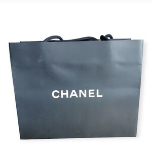 Chanel paper gift bag for purchased item